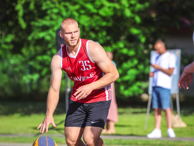 Durbē aizvadīts otrais Dienvidkurzemes novada 3x3 basketbola turnīra posms