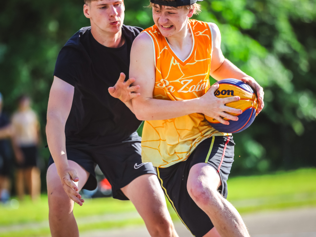 Durbē aizvadīts otrais Dienvidkurzemes novada 3x3 basketbola turnīra posms