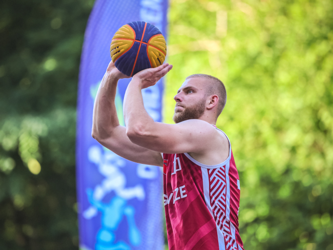 Dienvidkurzemes novada 3x3 basketbola turnīra 3. posms Gaviezē