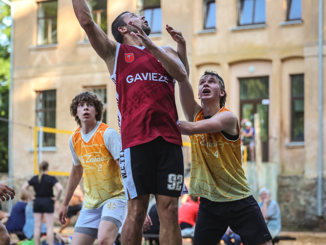 Dienvidkurzemes novada 3x3 basketbola turnīra 3. posms Gaviezē