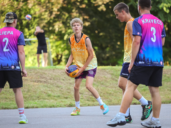 Dienvidkurzemes novada 3x3 basketbola turnīra 3. posms Gaviezē