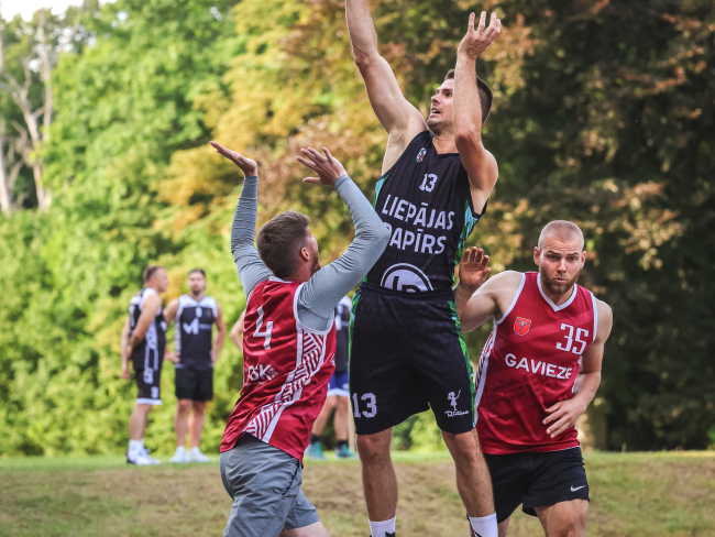 Dienvidkurzemes novada 3x3 basketbola turnīra 3. posms Gaviezē