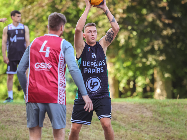 Dienvidkurzemes novada 3x3 basketbola turnīra 3. posms Gaviezē