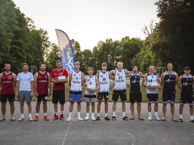 Dienvidkurzemes novada 3x3 basketbola turnīra 3. posms Gaviezē