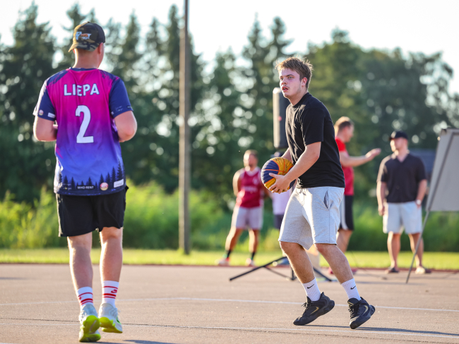 Dienvidkurzemes novada 3x3 basketbola turnīra 4. posms Grobiņā